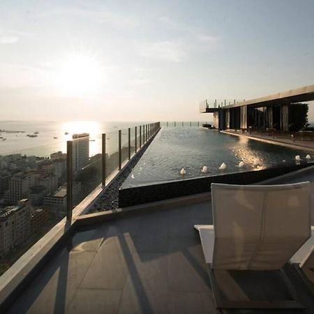 The Base Condo Center Of Pattaya Rooftop Swimming Pool エクステリア 写真
