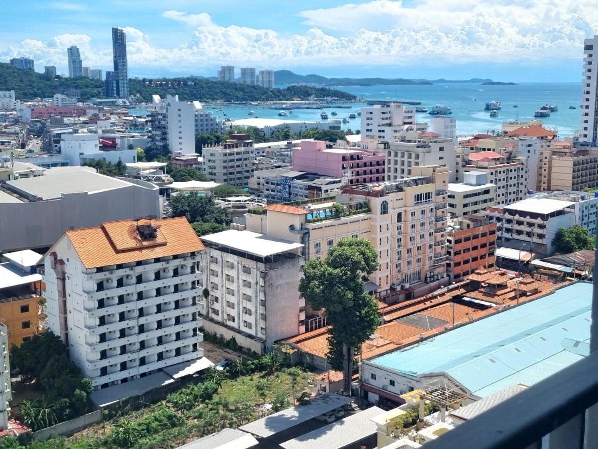 The Base Condo Center Of Pattaya Rooftop Swimming Pool エクステリア 写真