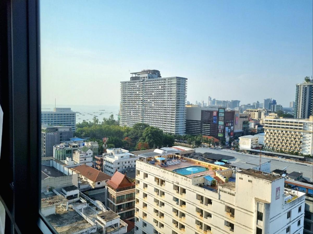 The Base Condo Center Of Pattaya Rooftop Swimming Pool エクステリア 写真
