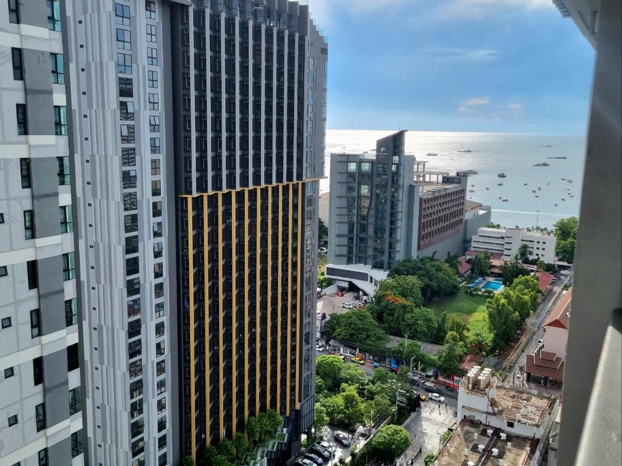 The Base Condo Center Of Pattaya Rooftop Swimming Pool エクステリア 写真
