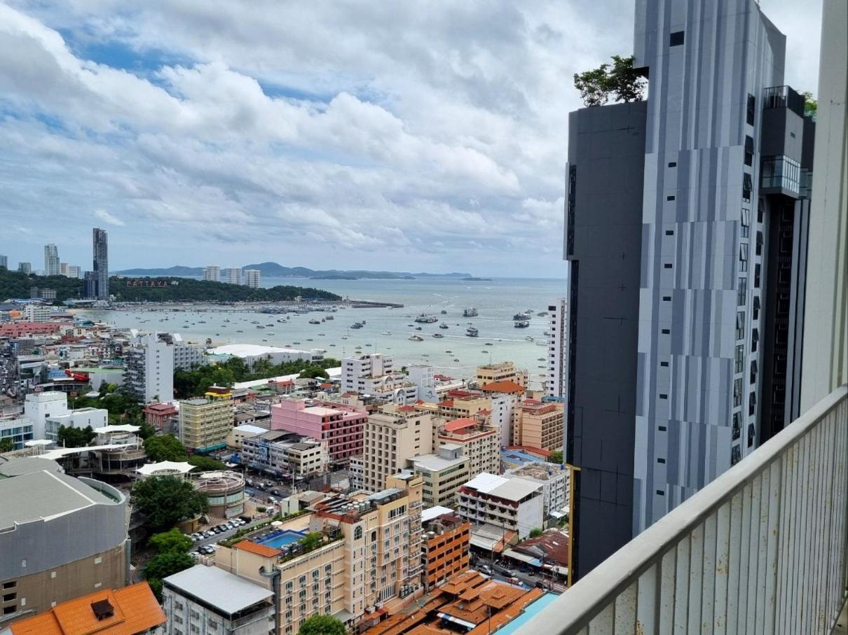 The Base Condo Center Of Pattaya Rooftop Swimming Pool エクステリア 写真